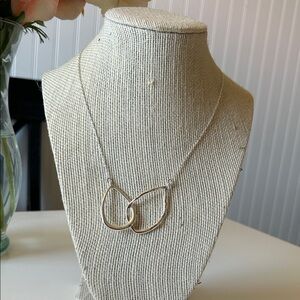 Silver Interlocking Necklace